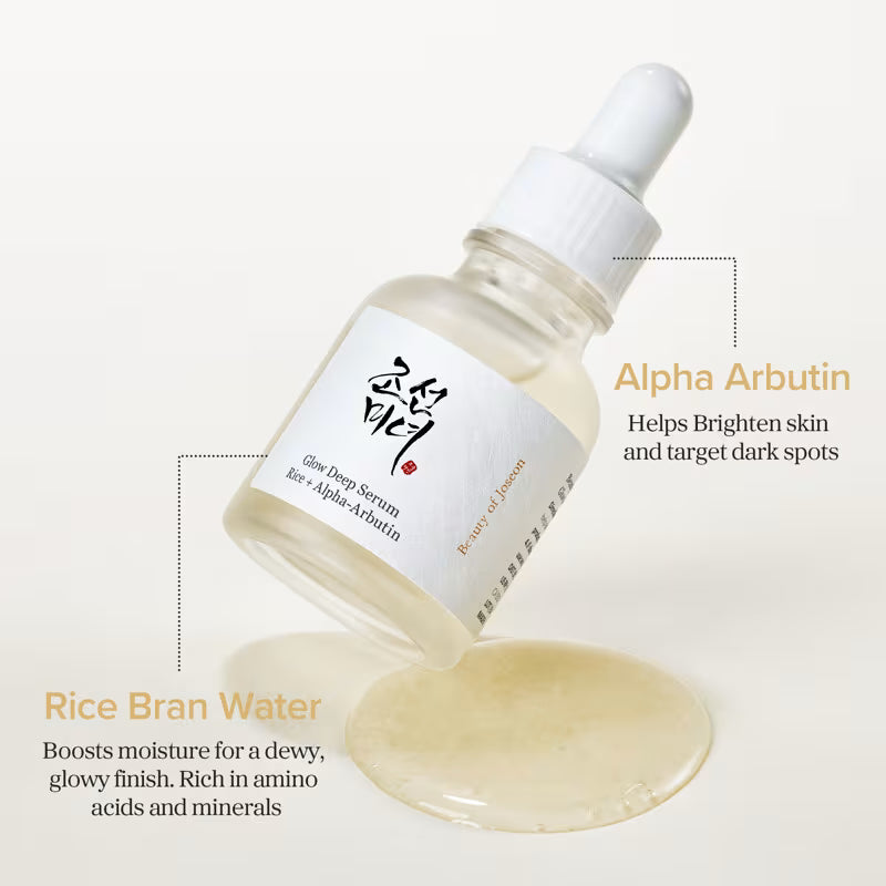 GLOW DEEP SERUM RICE + ALPHA-ARBUTIN - BEAUTY OF JOSEON