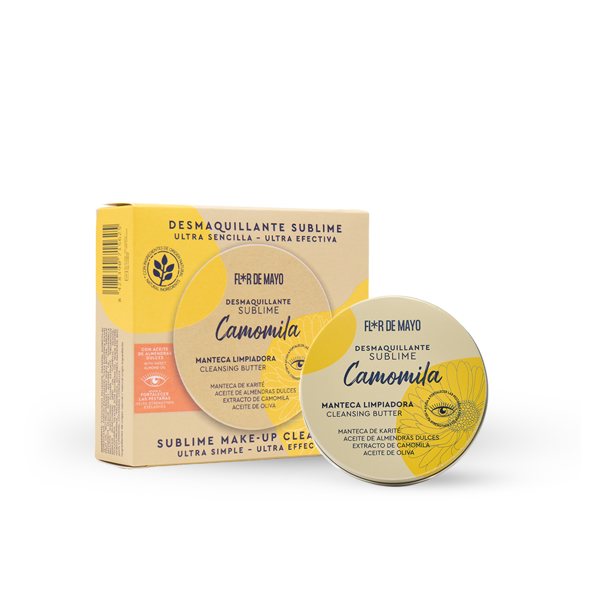 DESMAQUILLANTE SUBLIME CAMOMILA 80G - FLOR DE MAYO