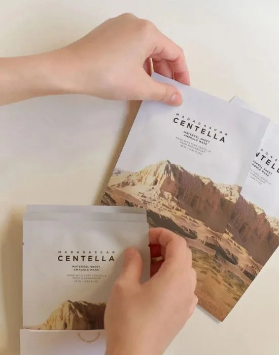 SKIN1004 - Mascarilla en Ampolla Madagascar Centella Watergel Sheet Ampoule Mask