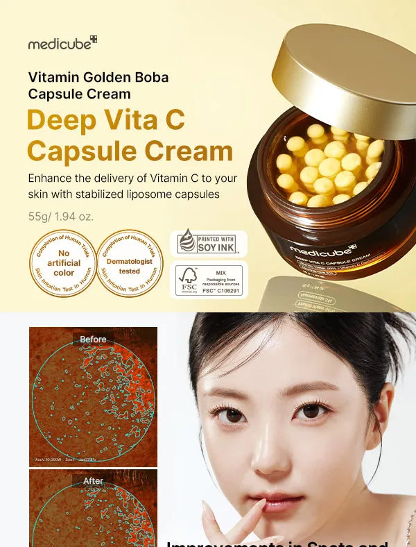 CREMA VITAMINA C CAPSULE MEDICUBE
