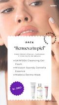 PACK "RENUEVA TU PIEL" - LIMPIEZA E HIDRATACIÒN