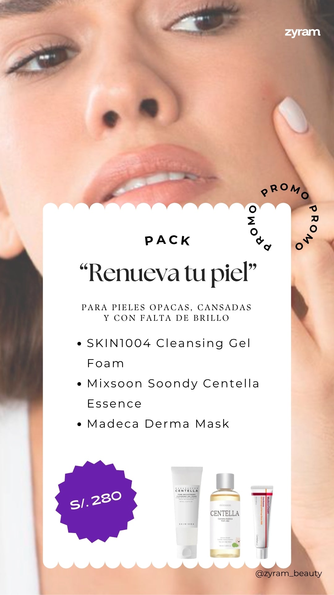 PACK "RENUEVA TU PIEL" - LIMPIEZA E HIDRATACIÒN