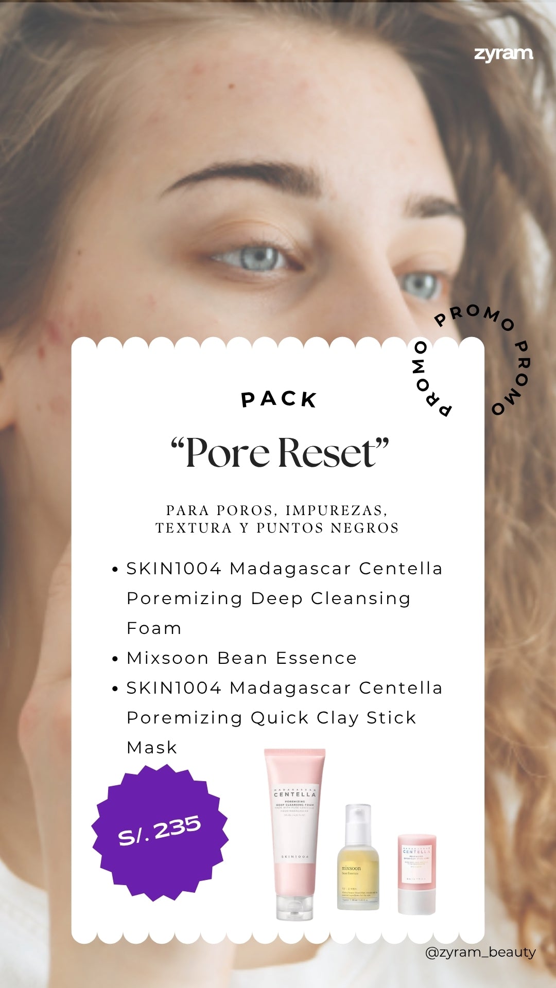 PACK "PORE RESET" - LIMPIEZA PROFUNDA