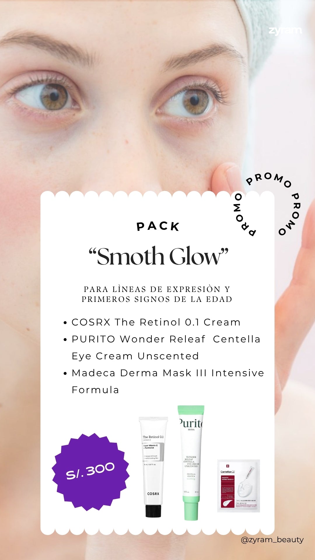 PACK "SMOTH GLOW" - ANTIAGE