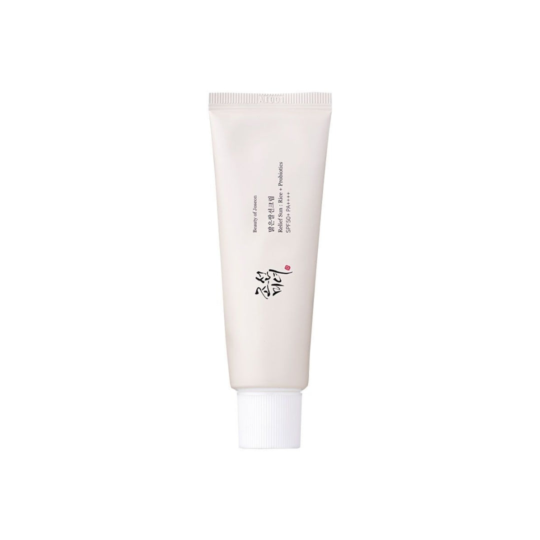 RELIEF SUN: RICE + PROBIOTICS SPF50+ PA++++ 50ML - BEAUTY OF JOSEON