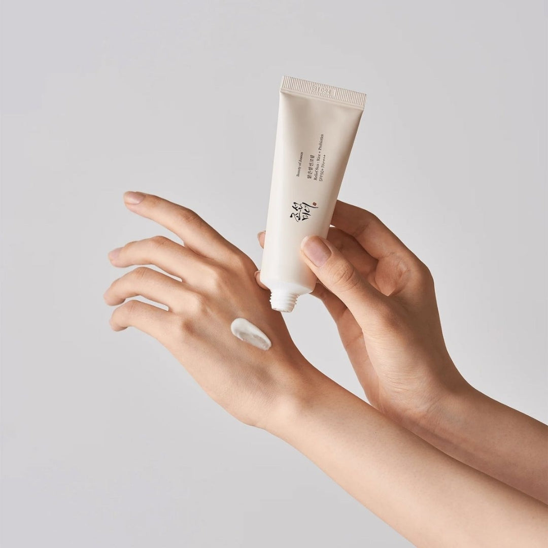RELIEF SUN: RICE + PROBIOTICS SPF50+ PA++++ 50ML - BEAUTY OF JOSEON